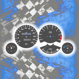 Tachoscheiben DEIN-TACHO.DE für BMW E30 One Color