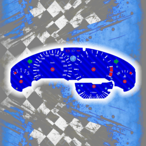 Tachoscheiben DEIN-TACHO.DE für BMW E36 Z3 Compact Carbon Style