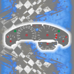 Tachoscheiben DEIN-TACHO.DE für BMW E36 Z3 Compact One Color Style