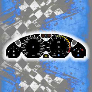 Tachoscheiben DEIN-TACHO.DE für BMW E46 M3 Display Colored