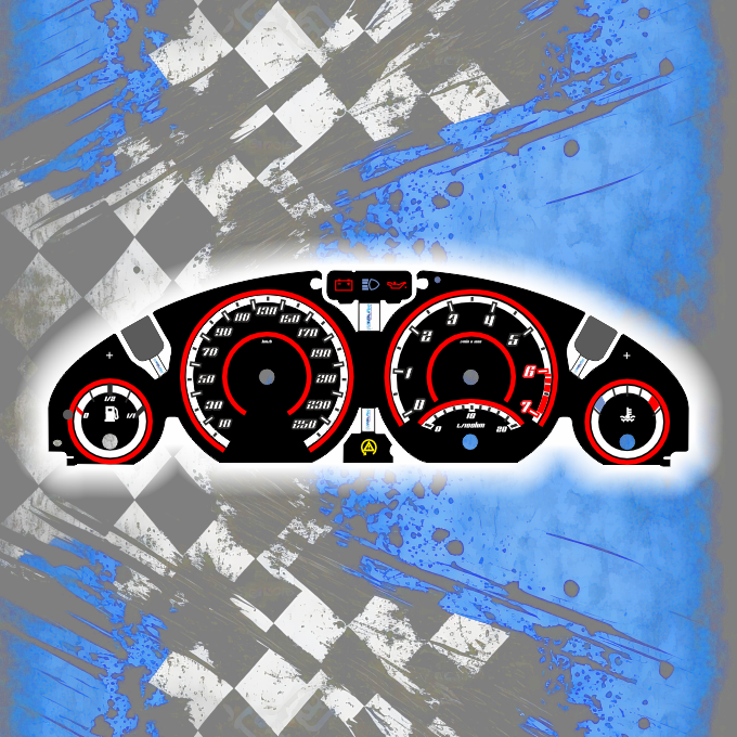 Tachoscheiben DEIN-TACHO.DE für BMW E46 New Face Edition