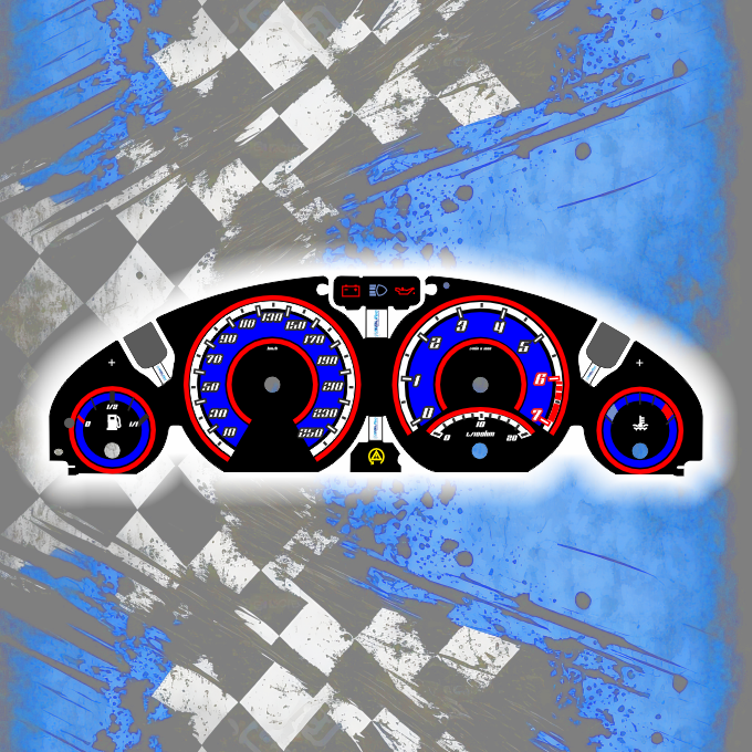 Tachoscheiben DEIN-TACHO.DE für BMW E46 New Face Edition