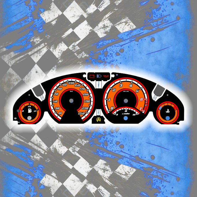 Tachoscheiben DEIN-TACHO.DE für BMW E46 New Face Edition