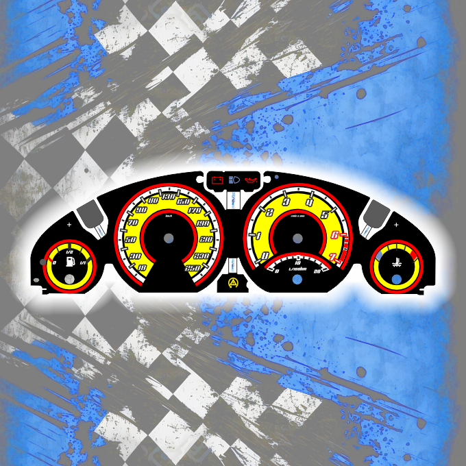 Tachoscheiben DEIN-TACHO.DE für BMW E46 New Face Edition