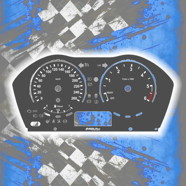 Tachoscheiben DEIN-TACHO.DE für BMW F2X F3X One Color Style