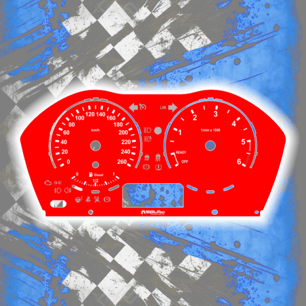 Tachoscheiben DEIN-TACHO.DE für BMW F2X F3X One Color Style
