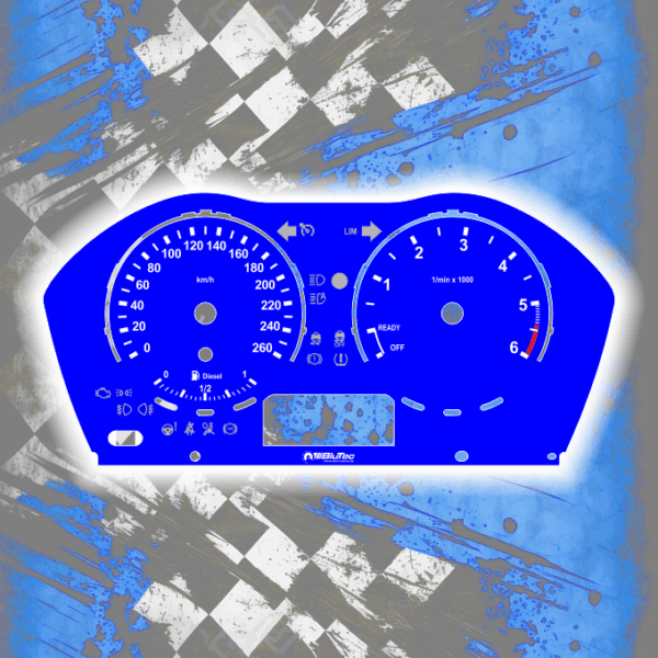 Tachoscheiben DEIN-TACHO.DE für BMW F2X F3X One Color Style