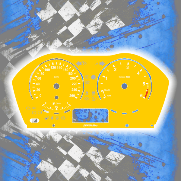 Tachoscheiben DEIN-TACHO.DE für BMW F2X F3X One Color Style