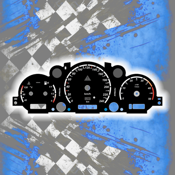 DEIN-TACHO-DE-MERC-W163-240-5000-SPC-ROUND Tachoscheiben DEIN-TACHO.DE für den Mercedes ML 270 Special Round