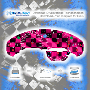 Digitale Tachofolien zum Download für den BMW E36 Racing