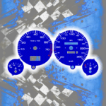 Tachoscheiben DEIN-TACHO.DE für Audi 80 90 B3 B4 Hexagon Style