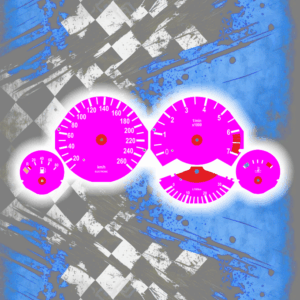 Tachoscheiben DEIN-TACHO.DE für BMW E34 One Color Style