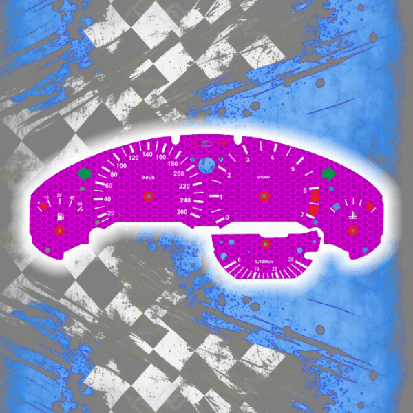 Tachoscheiben DEIN-TACHO.DE für BMW E36, Z3, Compact Hexa Edition