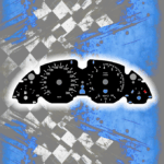 Tachoscheiben für BMW E38 E39 E53 M5 Display Dark
