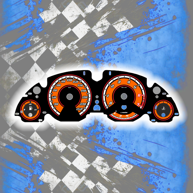 Tachoscheiben für BMW E38 E39 E53 New Face Style