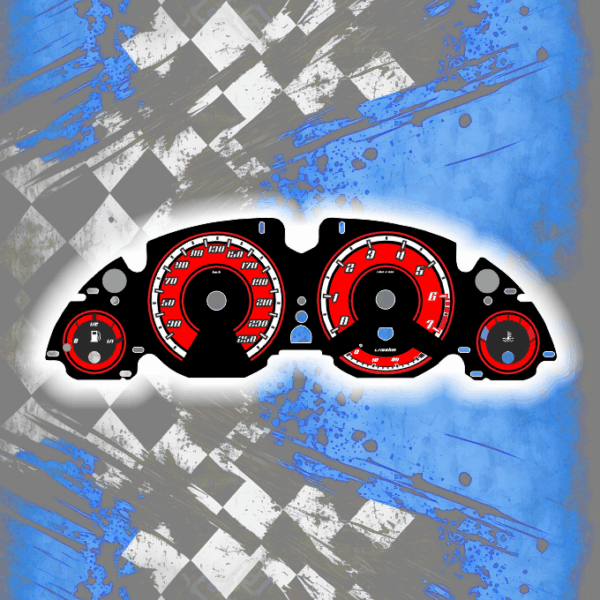 DEIN-TACHO-DE-BMW-E39-BENZIN-NF09 Tachoscheiben für BMW E38 E39 E53 New Face Style