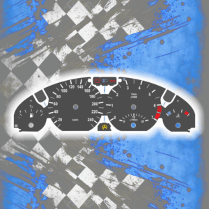 Tachoscheiben DEIN-TACHO.DE für BMW E46 One Color Style