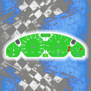 Tachoscheiben DEIN-TACHO.DE für BMW E46 One Color Style