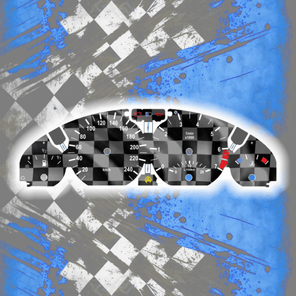 Tachoscheiben DEIN-TACHO.DE für BMW E46 Racing Edition