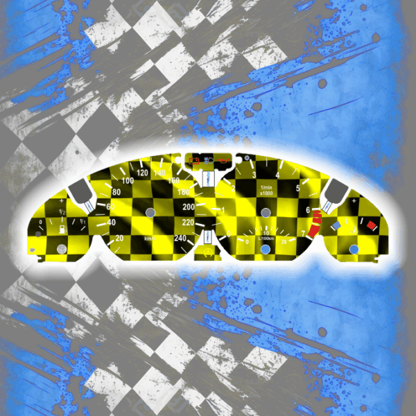 Tachoscheiben DEIN-TACHO.DE für BMW E46 Racing Edition