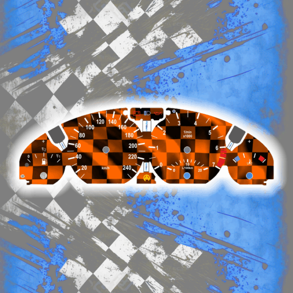 Tachoscheiben DEIN-TACHO.DE für BMW E46 Racing Edition