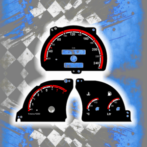 Tachoscheiben DEIN-TACHO.DE für den Opel Astra F Vectra A OPC Style
