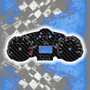 Tachoscheiben DEIN-TACHO.DE für Peugeot 206 Plus Carbon Style