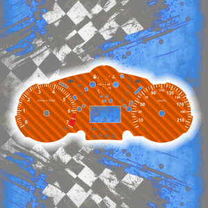 Tachoscheiben DEIN-TACHO.DE für Peugeot 206 Plus Carbon Style