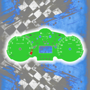 Tachoscheiben DEIN-TACHO.DE für Peugeot 206 Plus One Color Style
