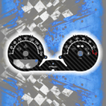 Tachoscheiben DEIN-TACHO.DE für Smart FourFour 454 Carbon Edition