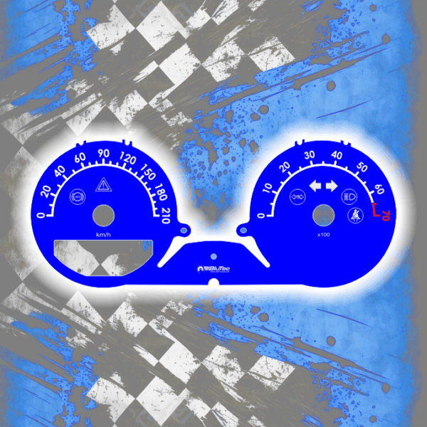 Tachoscheiben DEIN-TACHO.DE für Smart FourFour 454 One Color Style