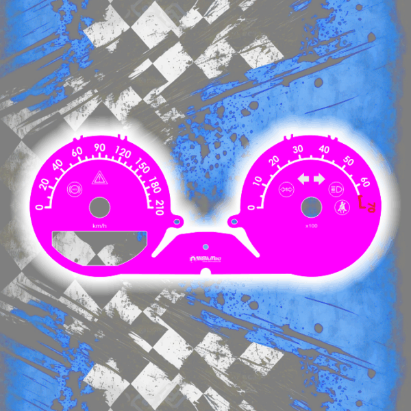 Tachoscheiben DEIN-TACHO.DE für Smart FourFour 454 One Color Style