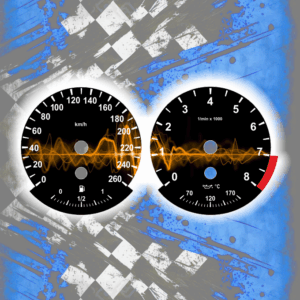 Tachoscheiben DEIN-TACHO.DE für BMW E6x E7x E9x Pulse Edition