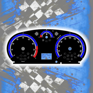 Tachoscheiben DEIN-TACHO.DE für OPEL Corsa D Color Line