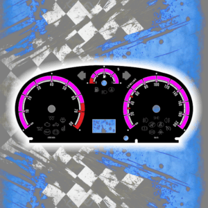Tachoscheiben DEIN-TACHO.DE für OPEL Corsa D Color Line