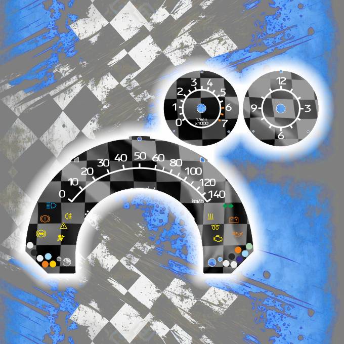 Tachoscheiben DEIN-TACHO.DE für den SMART ForTwo 450 RACING EDITION