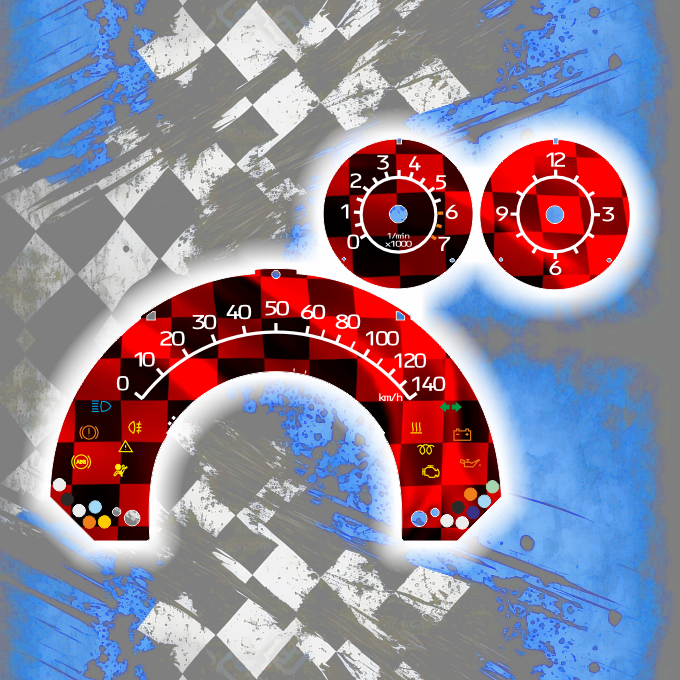 Tachoscheiben DEIN-TACHO.DE für den SMART ForTwo 450 RACING EDITION