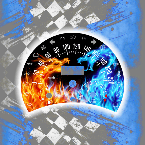 Tachoscheiben DEIN-TACHO.DE für VW New Beetle Design Edtion