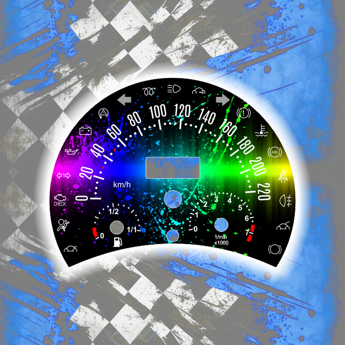 Tachoscheiben DEIN-TACHO.DE für VW New Beetle Design Edtion