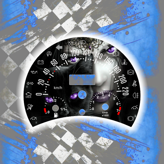 Tachoscheiben DEIN-TACHO.DE für VW New Beetle Design Edtion