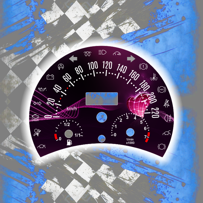 Single Product 114 Tachoscheiben DEIN-TACHO.DE für VW New Beetle Design Edtion