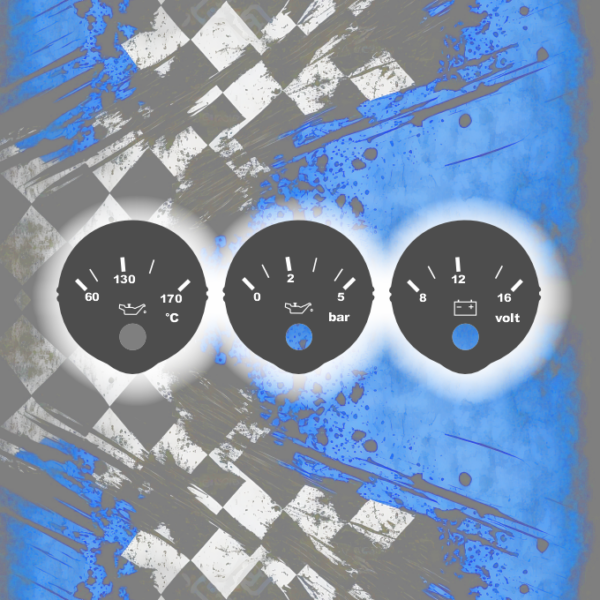 Tachoscheiben DEIN-TACHO.DE für AUDI Zusatzinstrumente