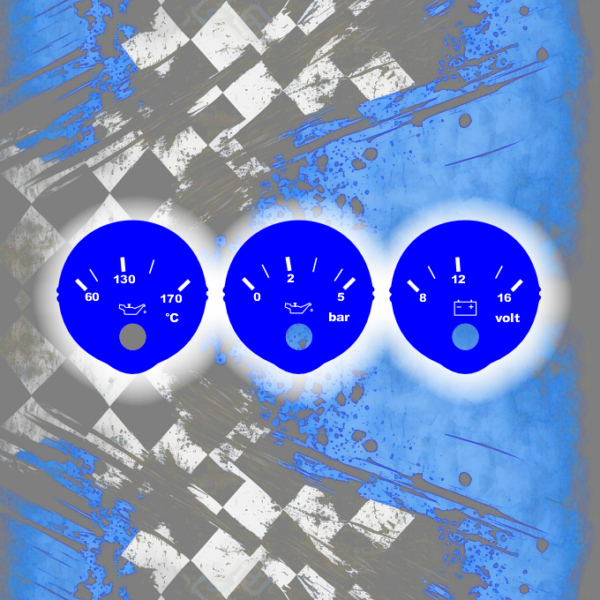 Tachoscheiben DEIN-TACHO.DE für AUDI Zusatzinstrumente