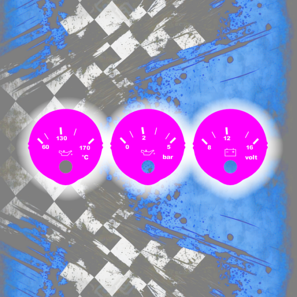 Tachoscheiben DEIN-TACHO.DE für AUDI Zusatzinstrumente