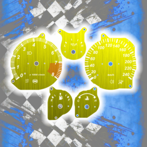 Tachoscheiben DEIN-TACHO.DE für den Mazda MX 5 NB Metallic Edition