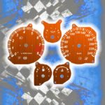 Tachoscheiben DEIN-TACHO.DE für den Mazda MX 5 NB Metallic Edition