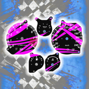 Tachoscheiben DEIN-TACHO.DE für den Mazda MX 5 NB Zigg Edition